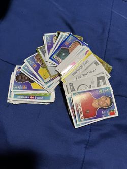 Lot of 2022 panini world cup stickers 