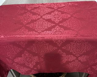Burgundy Red Tablecloth - 120” Rectangle
