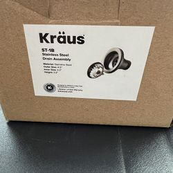 Kraus Stainless Steel Basket Strainer ST-1B