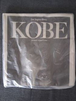 The Los Angeles Times KOBE commemorative