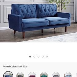 Royal blue sofa in great condition 👏🏻