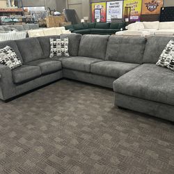 Grey Sectional Couch NEW 