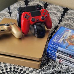 Playstation 4 Slim Gold 