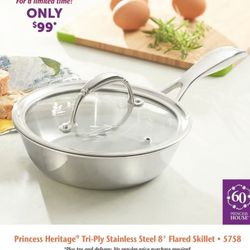 Princess House 8.5" Triply