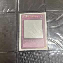 Yugioh Card- Solemn Judgement (limited Edition)