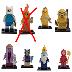 Choose 1 adventure time minifigures
