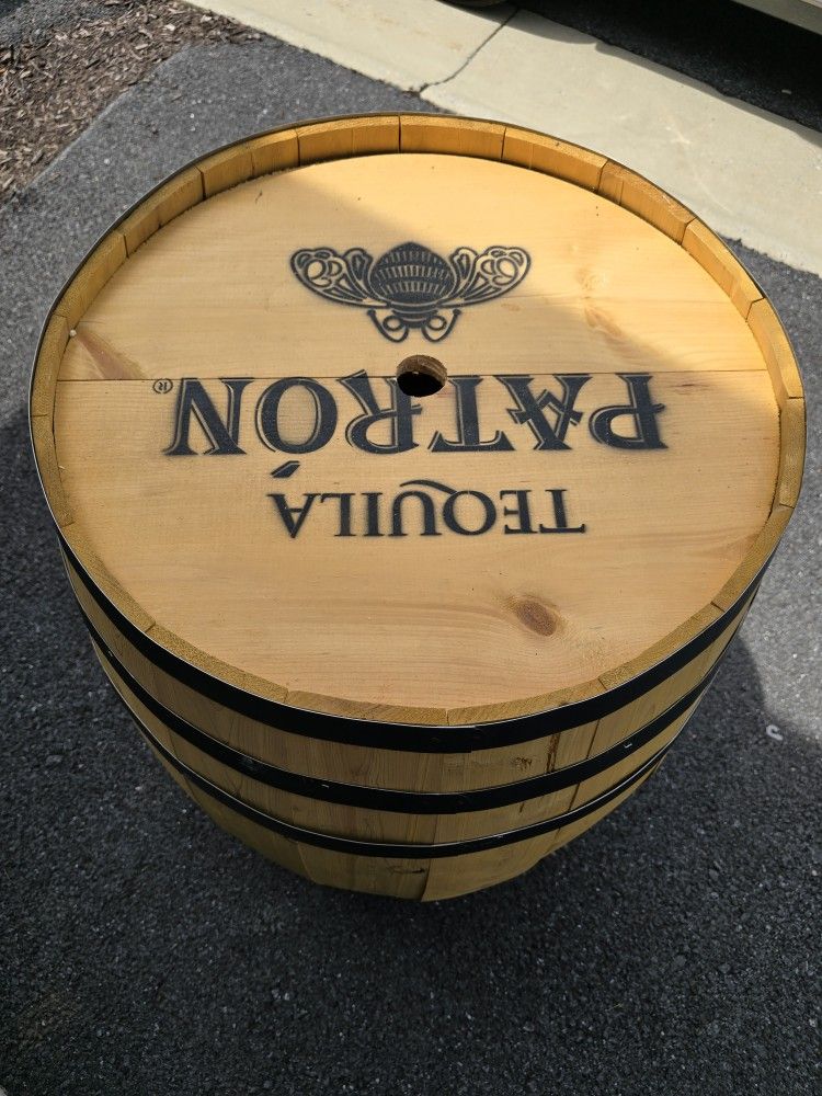 Patron Tequila Barrel