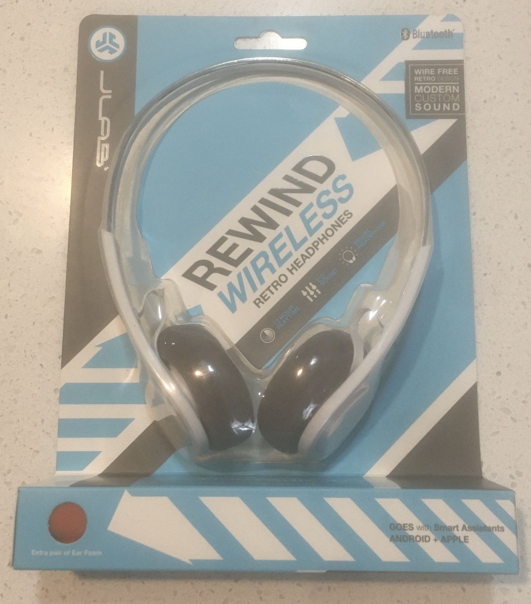 JLab Rewind Wireless Retro Headphones