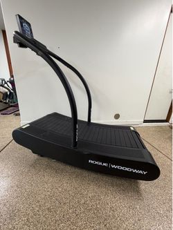 Rogue Woodway Curve LTG Treadmill - Self Propelled