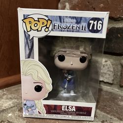 Funko Pop! Disney Frozen II, Elsa Vinyl Action Figure #716