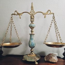 Vintage Scale Of Justice 
