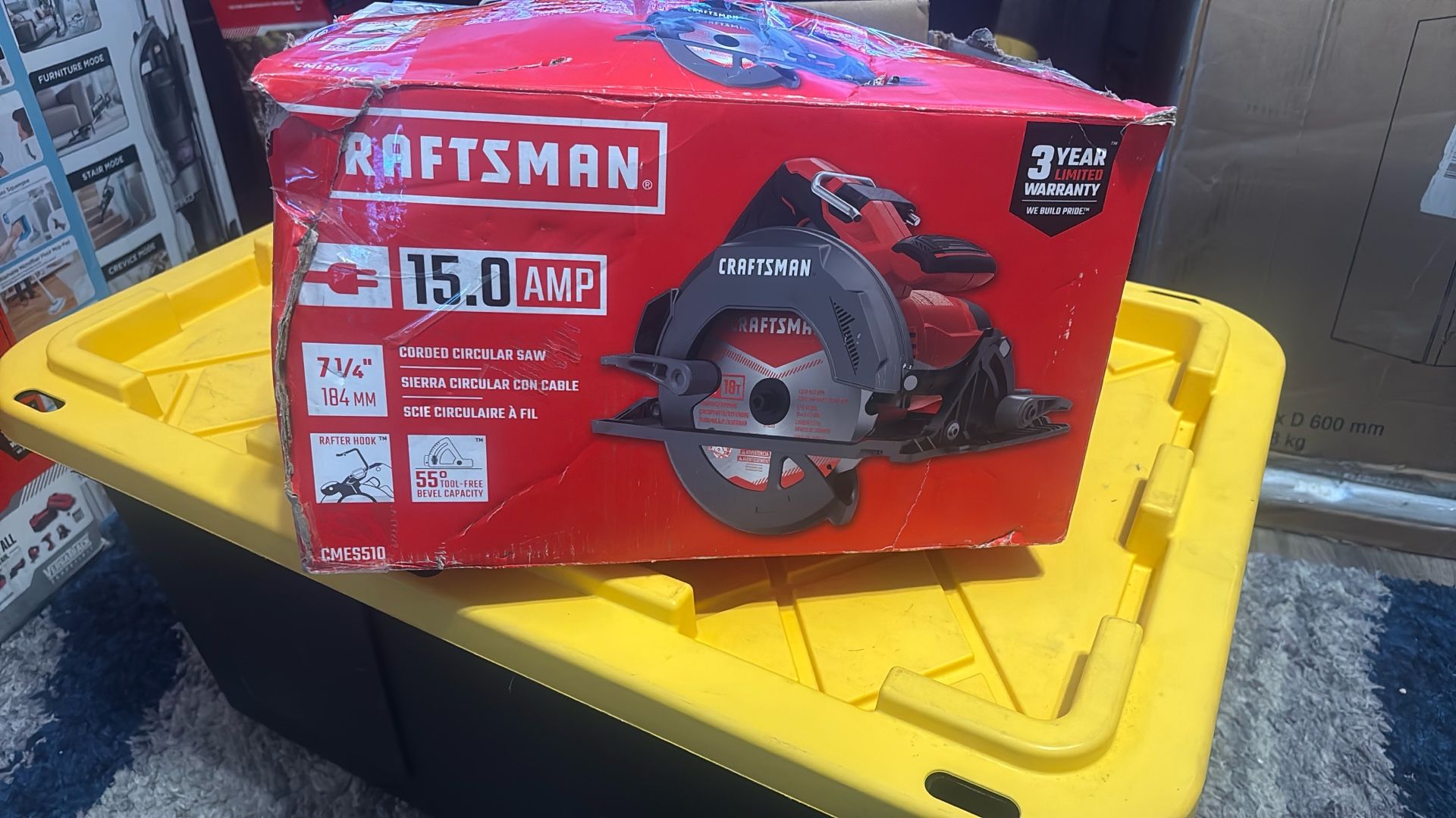 Craftsman 15.0amp 7 1/4” Corded Circular Saw