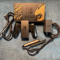 Nintendo Switch Monster Hunter Rise dock & Charger kit