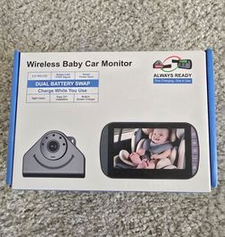 Wireless Baby Car Monitor