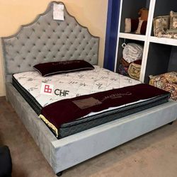 Queen/California king or king bed frame (Matters sell seperately(