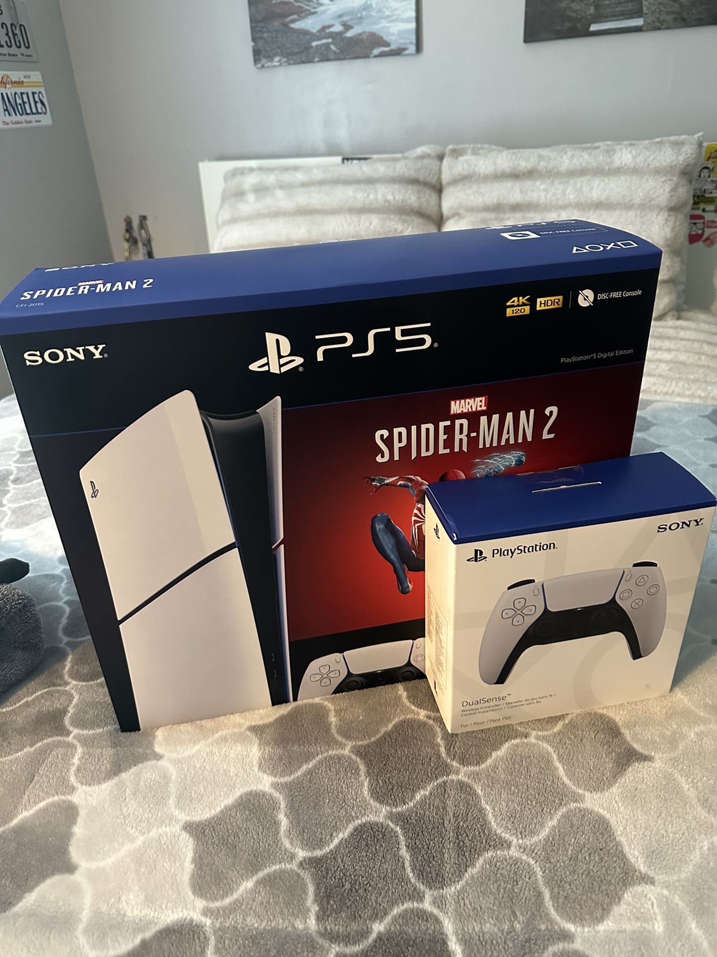 Brand New PS5 Spider-Man Bundle w/ Extra Controller