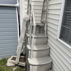 Pool Ladder With Steps