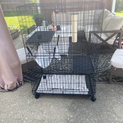 3-Tier Metal Indoor/Outdoor Catio 