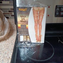 Gold Leg Wrap For Legs