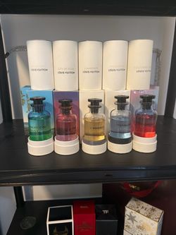 Louis Vuitton City of Stars,California dream,l’immensite, and pacific chill eau de parfum.