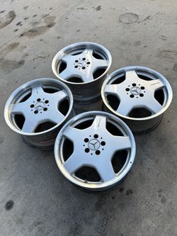 18" Staggered AMG Monoblocks 5x112 Mercedes