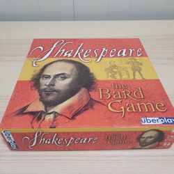Shakespeare The Bard Game - Complete Board Game
