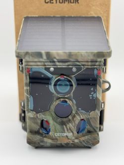 CEYOMUR SOLAR TRAIL CAMERA NEW IN BOX