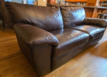 IKEA Vreta Leather Sofa