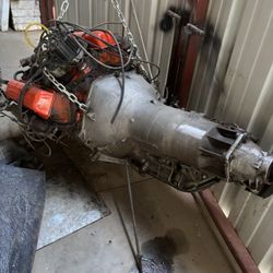 Chevy Small Block & Transmission 
