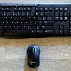 Wireless keyboard and mouse