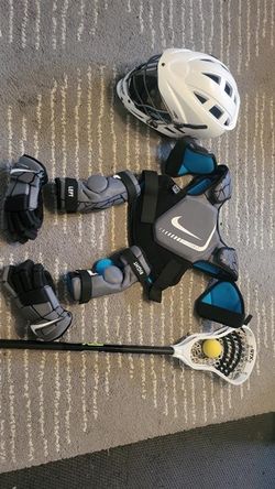 Full Lacrosse Youth Set, used 1 season