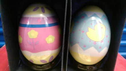 Easter Glass Eggs