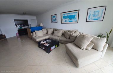 Sofa and center table