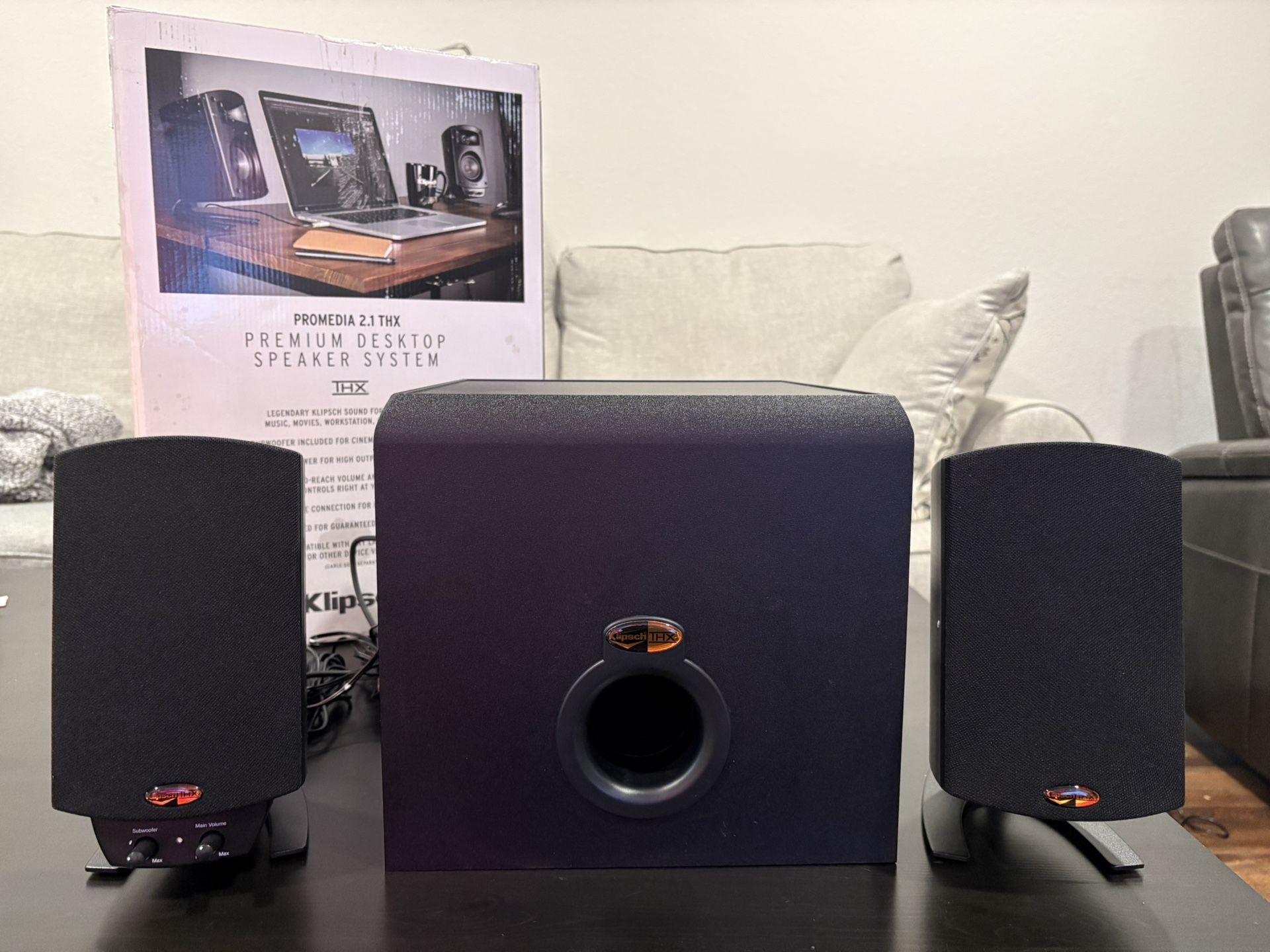 Klipsch ProMedia 2.1 Desktop Speakers