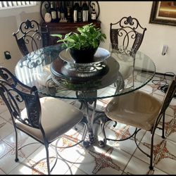 Dining room  set, lamp, bar furniture, and wall painting with wall decor art for sale  