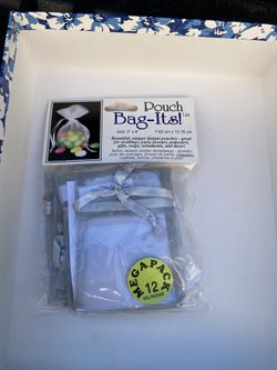 12 Pouches - Silver/Gray