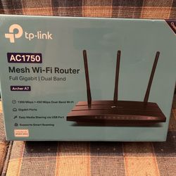 tp-link ac1750 archer a7 wifi router brand new sealed