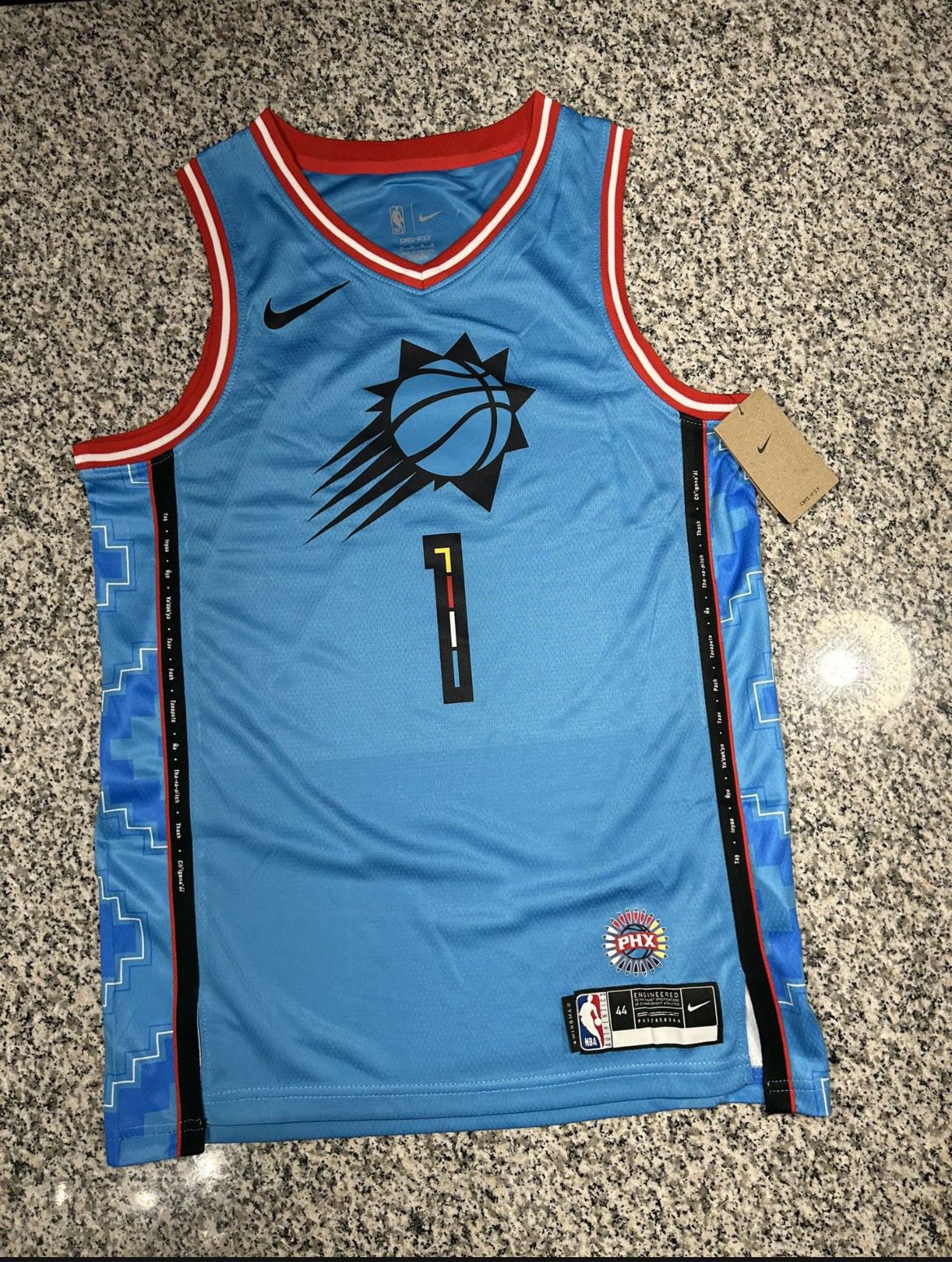 booker city edition jersey