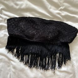 Boho Fringe Strapless Bralette