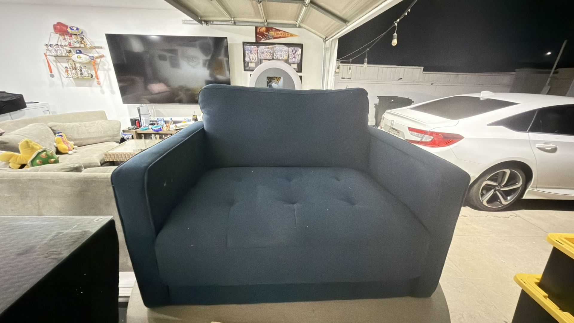 Blue Kids Sofa 