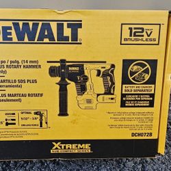 DEWALT XTREME 12-volt max SDS-Plus SDS-plus Cordless Rotary Hammer Drill
