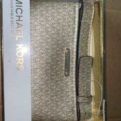 Michael Kors Adjustable Belt Bag Gold