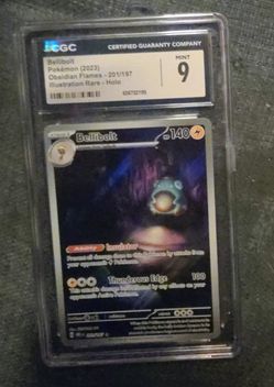 Bellibolt Pokémon  Obsidian Flames Grade Mint 9