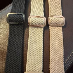 3 New Apple Watch Bands For 38/40/41/42mm Watches