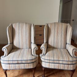 2 Wingback Chairs