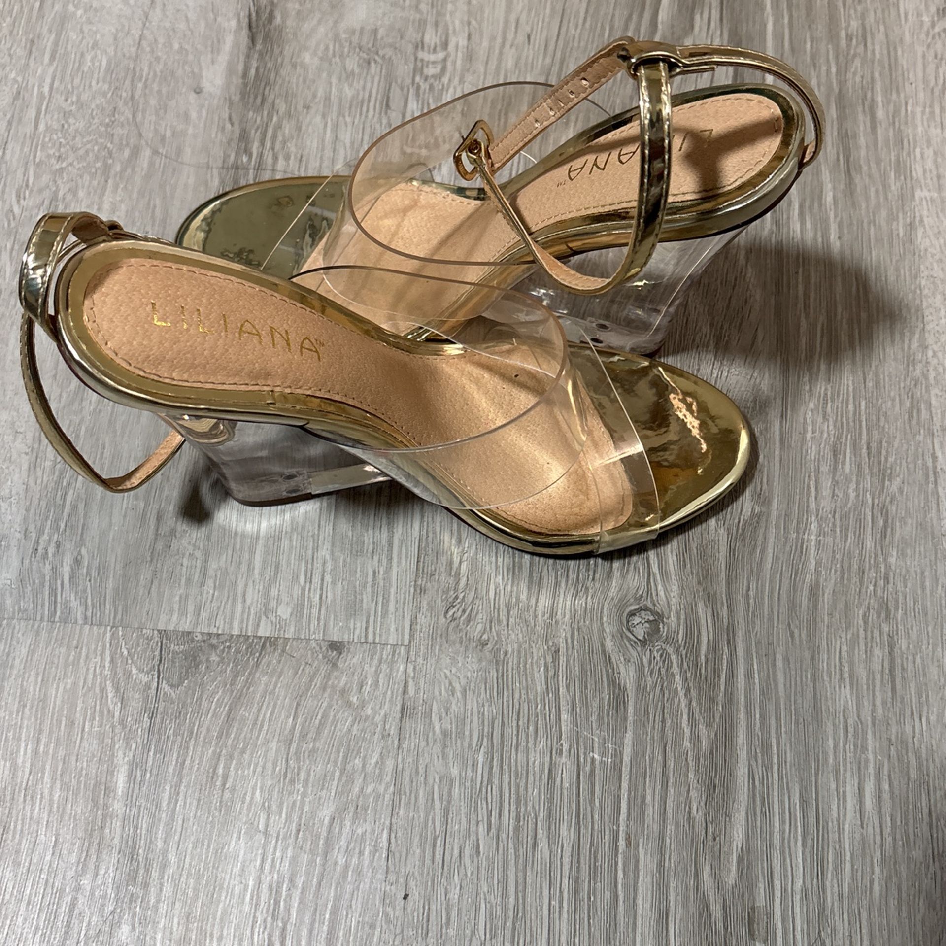 Clear High Heels
