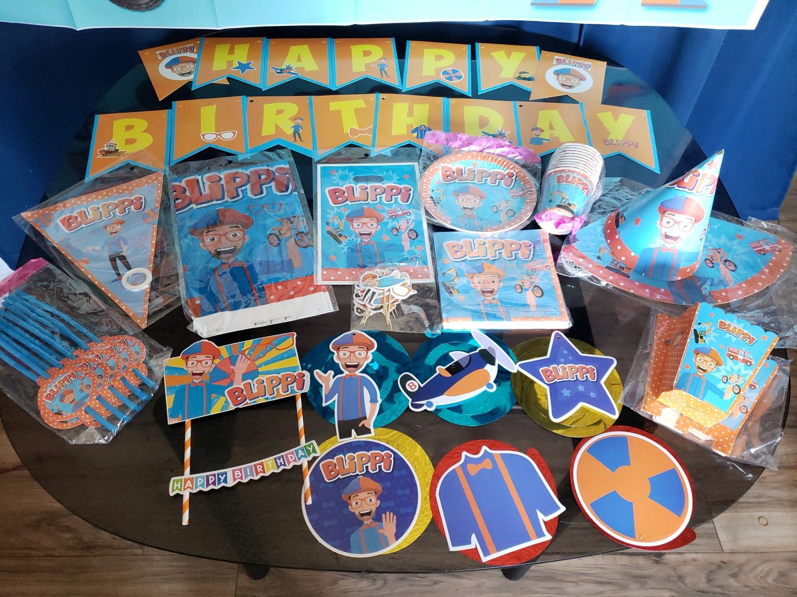 Blippi decorations blippi balloons blippi party supplies for Sale in
