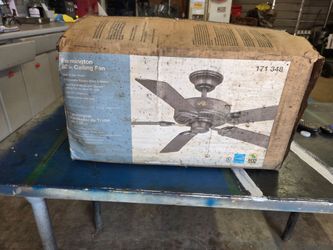 Farmington 52-Inch Ceiling Fan Natural Iron