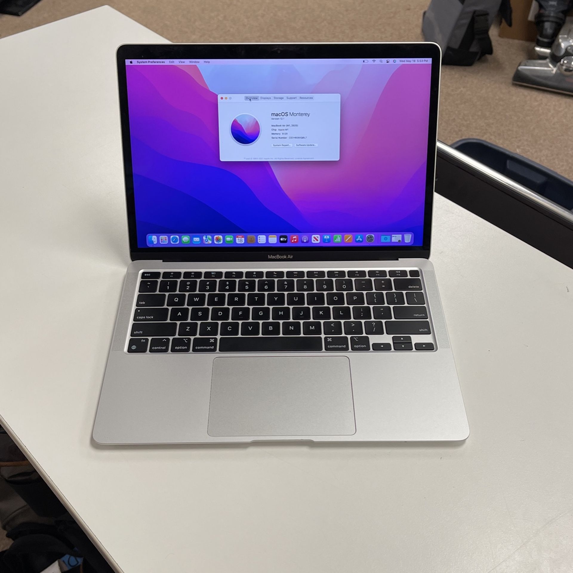 MacBook Air 13-inch 2020 M1