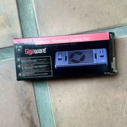 Gigaware Cooling Fan Adjustable Up to 15.4" Netbook/Notebook 26-1453